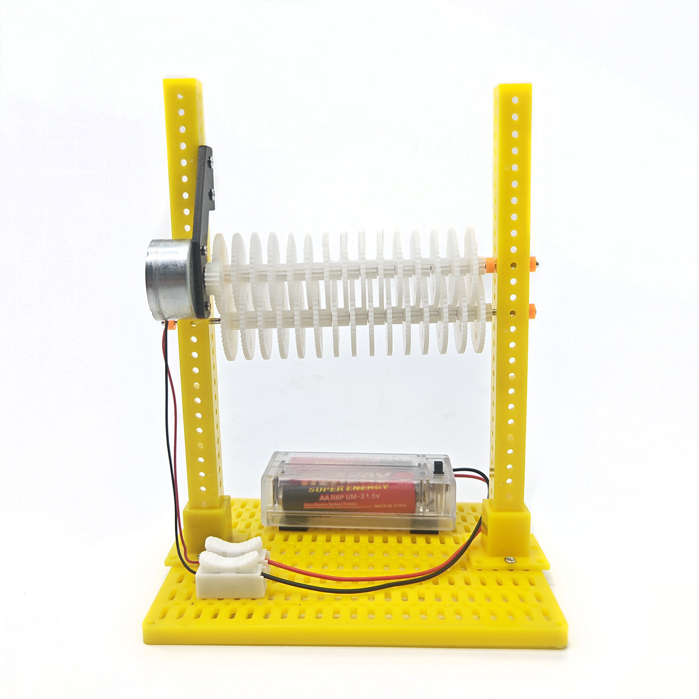 لعبة ألغاز التروس للأطفال رقم. - مراجعة Science Project Kit وسعره
