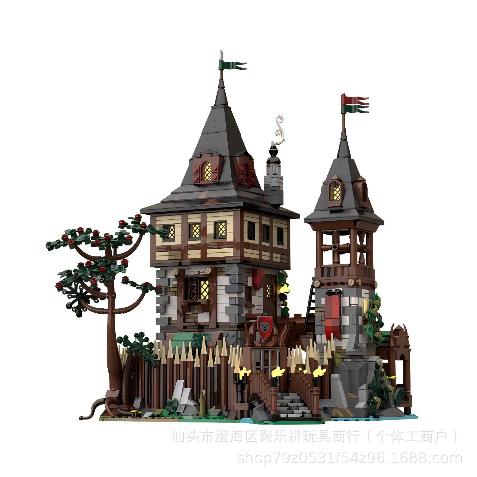MOC Bear King Castle فسيفساء ب - مراجعة Hobby Is Science وسعره