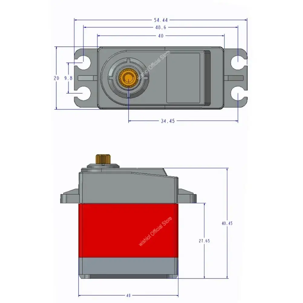 سيرفو رقمي TD-8135MG بقوة 35 ك - مراجعة Robot Arm Motor وسعره