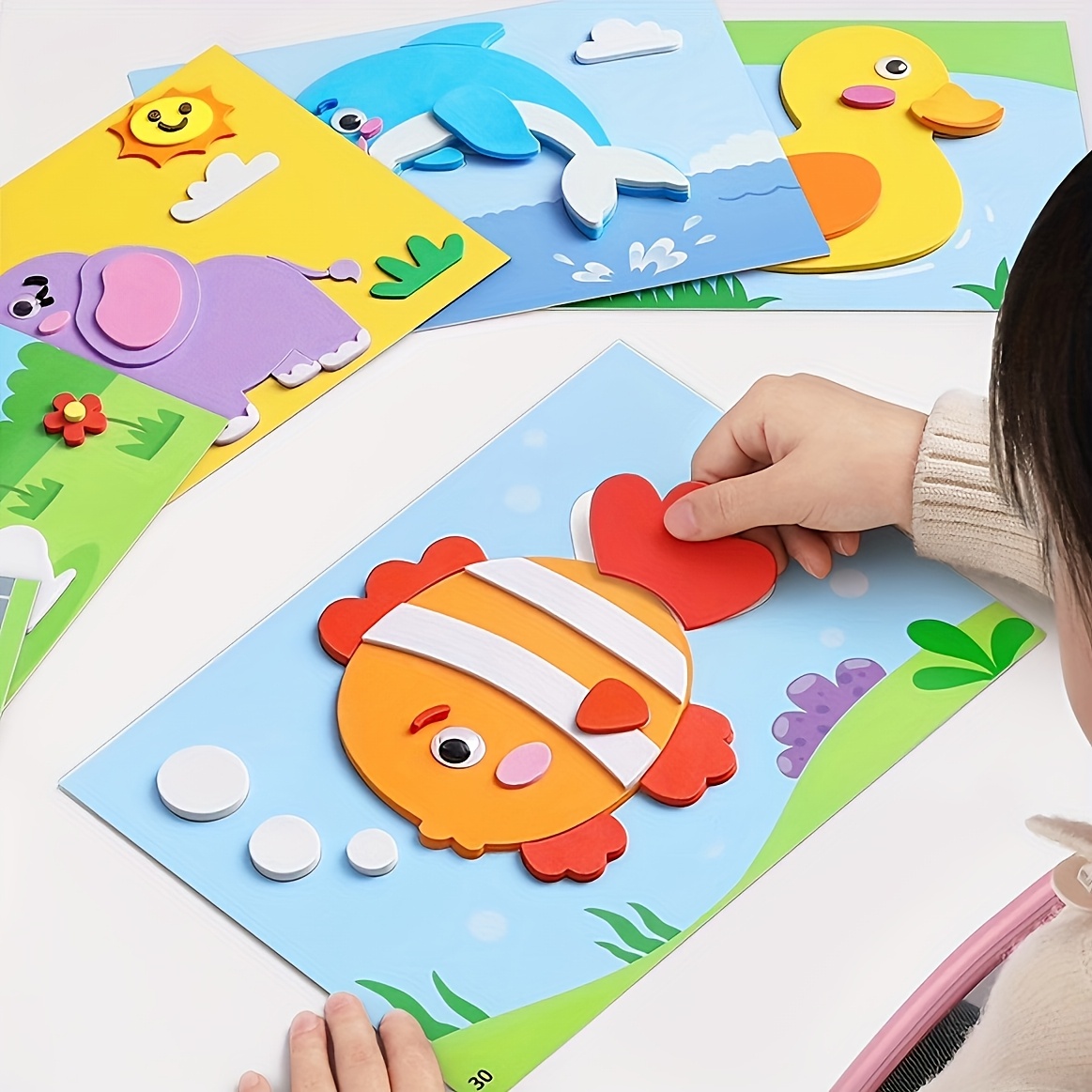 ملصقات ثلاثية الأبعاد للأطفال، - مراجعة Science Toys Diy وسعره